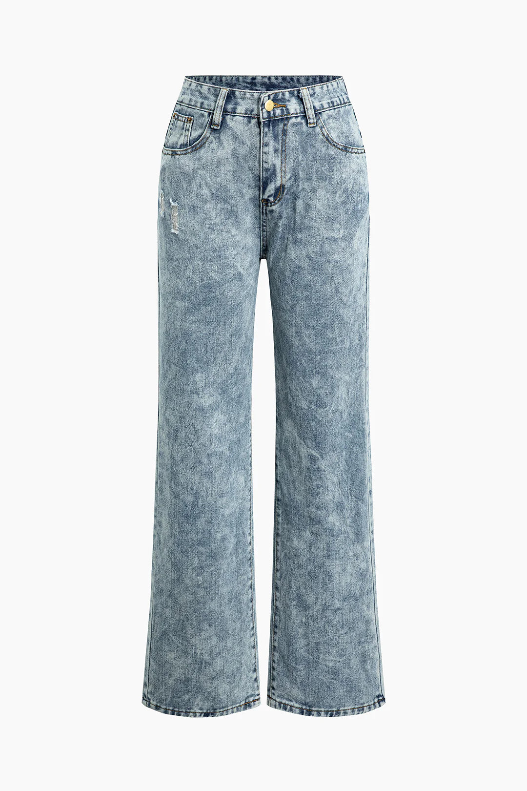 Retro Vibes High-Waisted Jeans