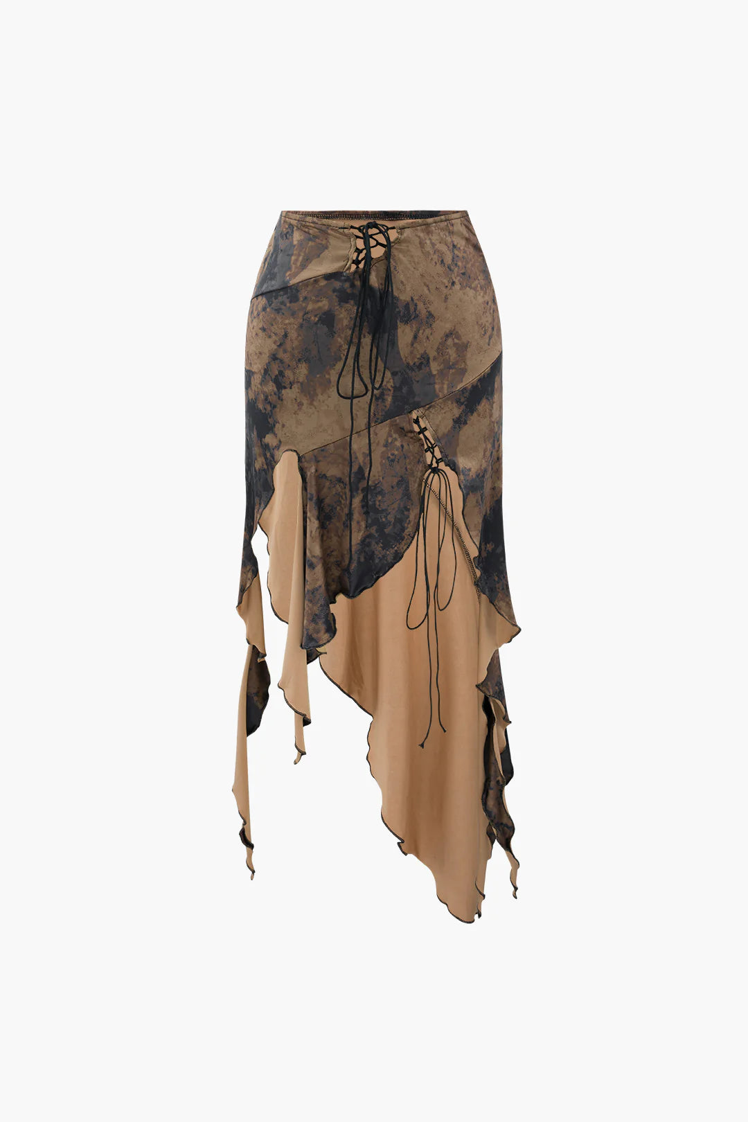 Mystic Cascade Asymmetrical Skirt