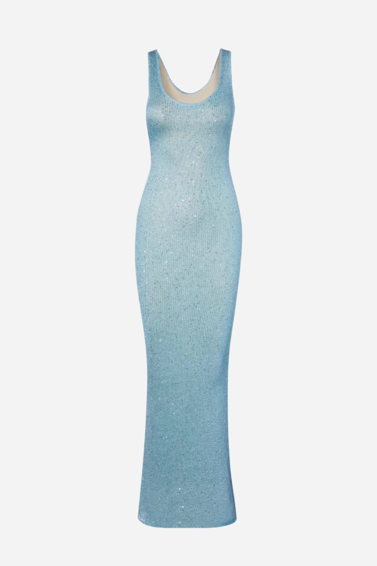 Aqua Sparkle Sequin Dress