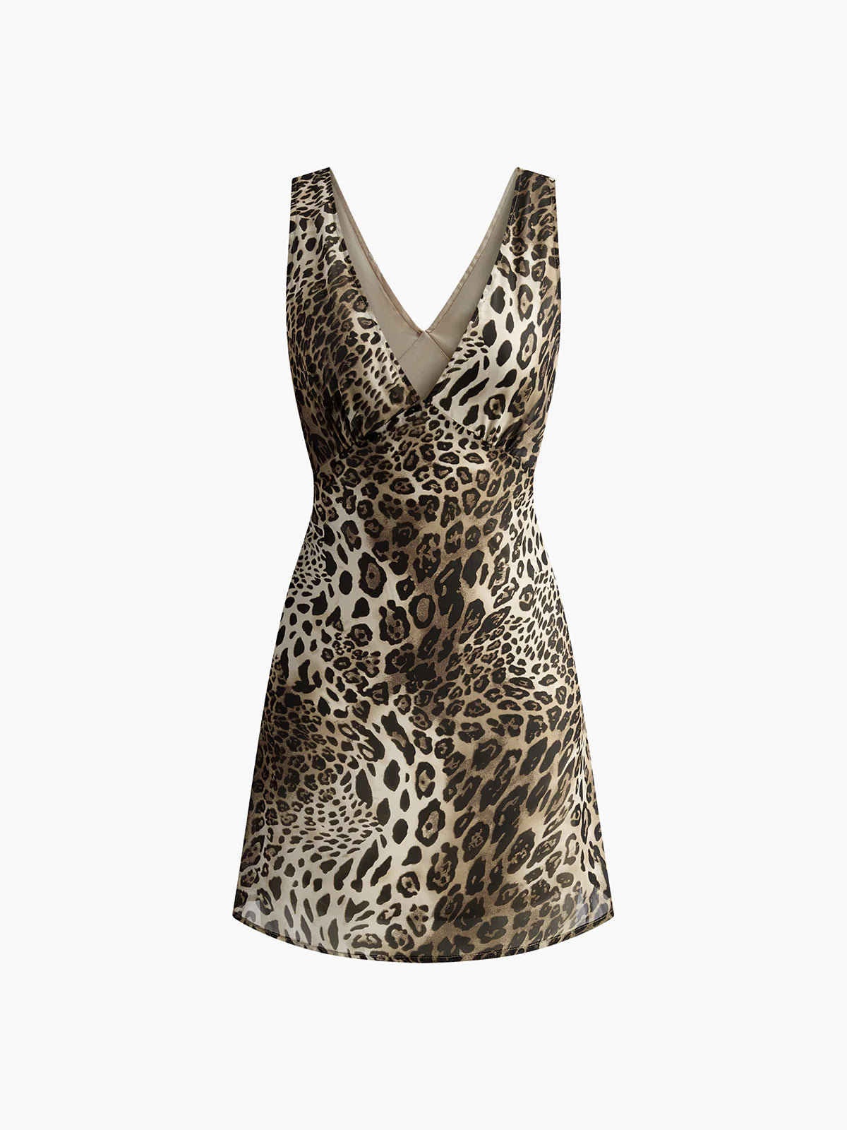 Velvet Leopard Slip Dress