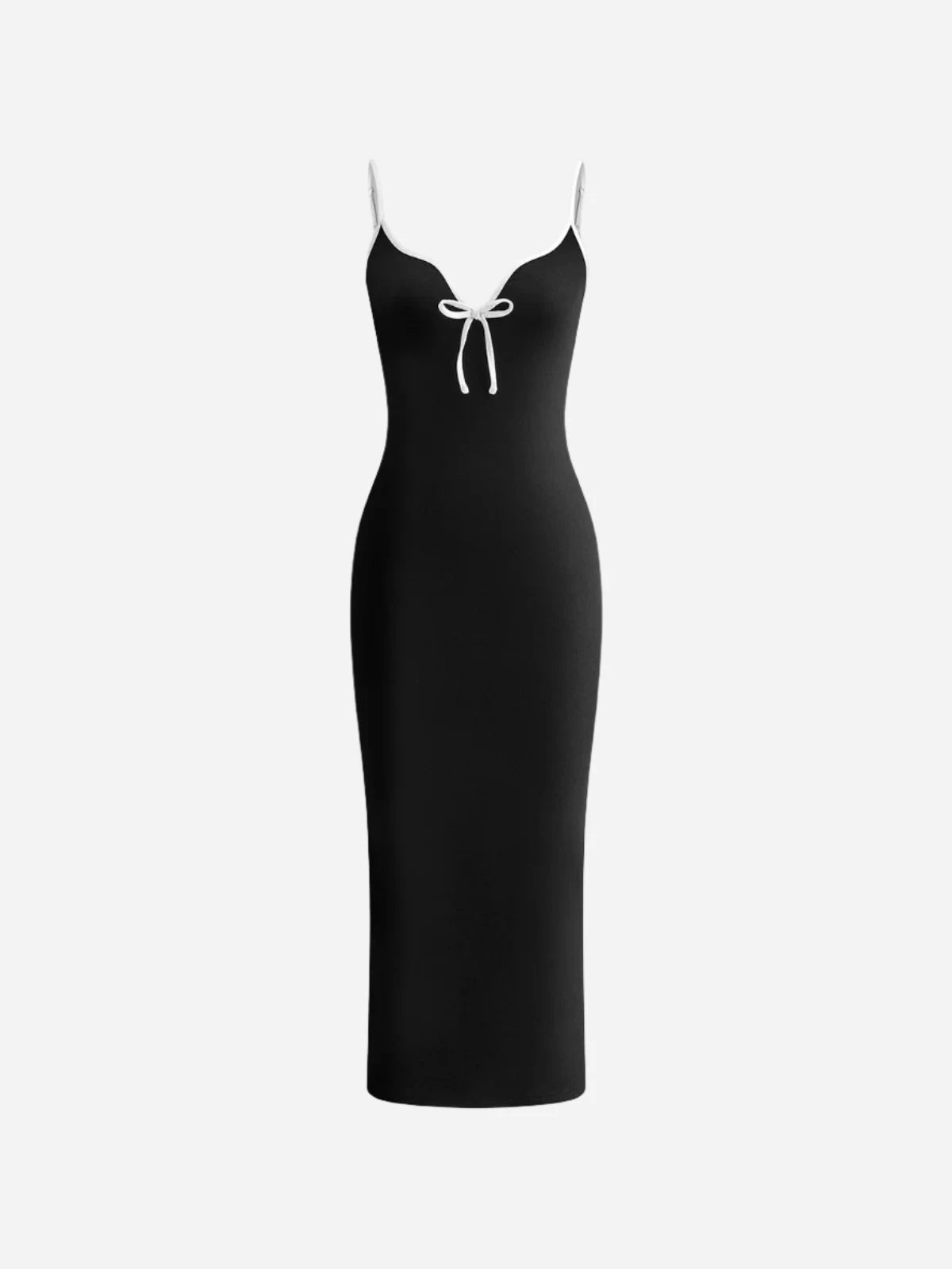 Noir Grace Slip Dress