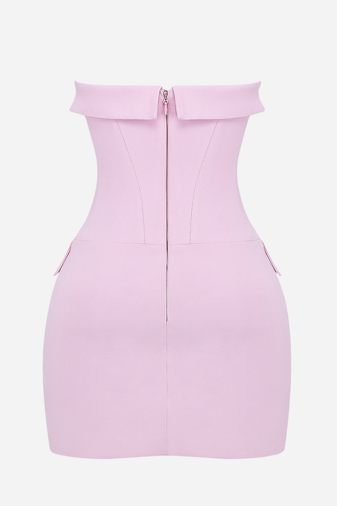 
                      
                        Veronica Blush Mini Dress
                      
                    